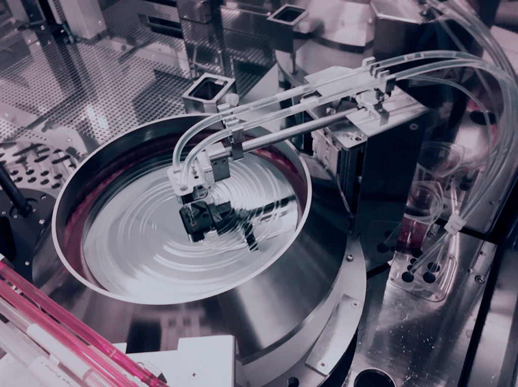 Spin coating process